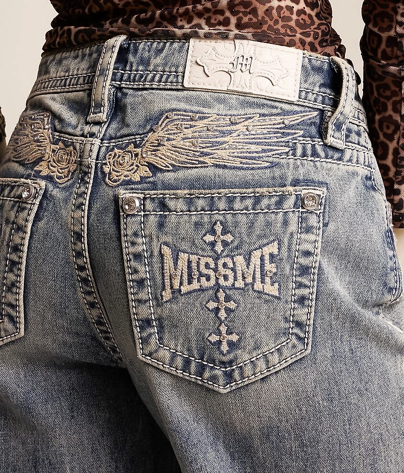 High Rise Wide Leg Jean