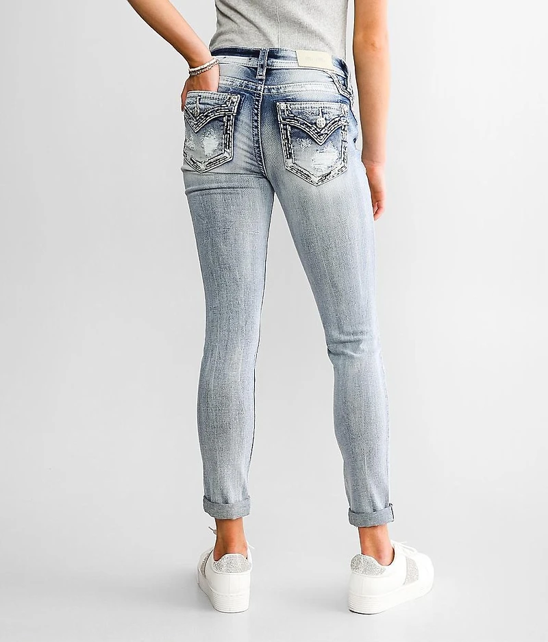 Low Rise Ankle Skinny Stretch Jean