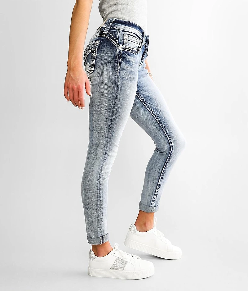 Low Rise Ankle Skinny Stretch Jean