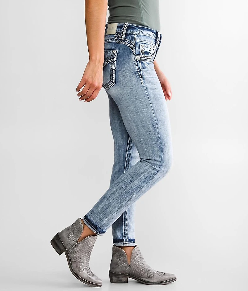 Low Rise Ankle Skinny Stretch Jean