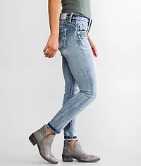 Low Rise Ankle Skinny Stretch Jean