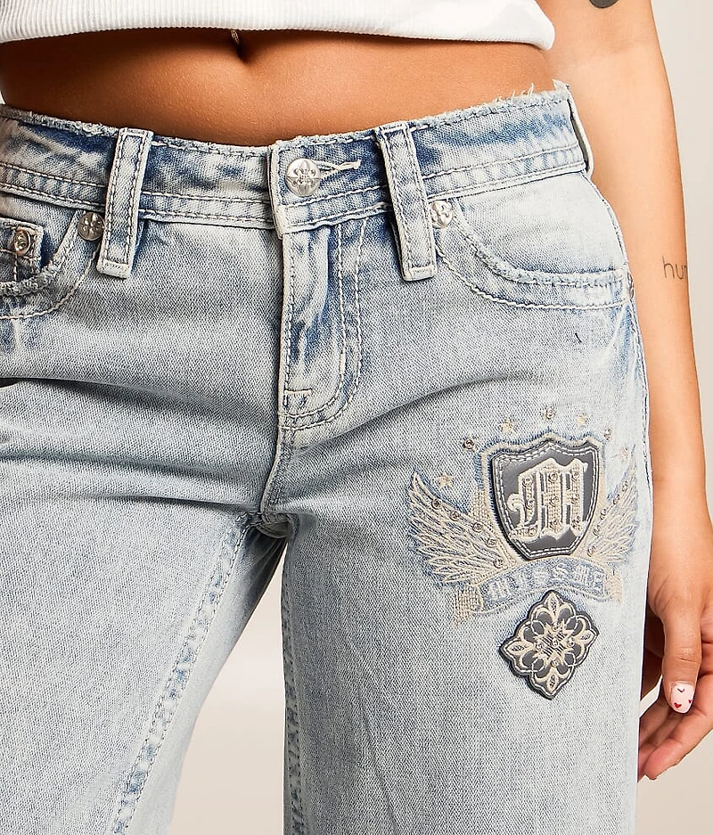 Low Rise Wide Leg Jean