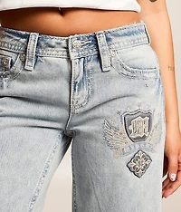 Low Rise Wide Leg Jean