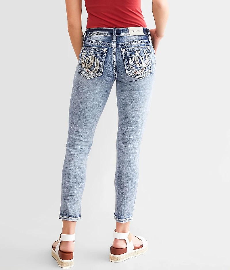Low Rise Ankle Skinny Stretch Jean