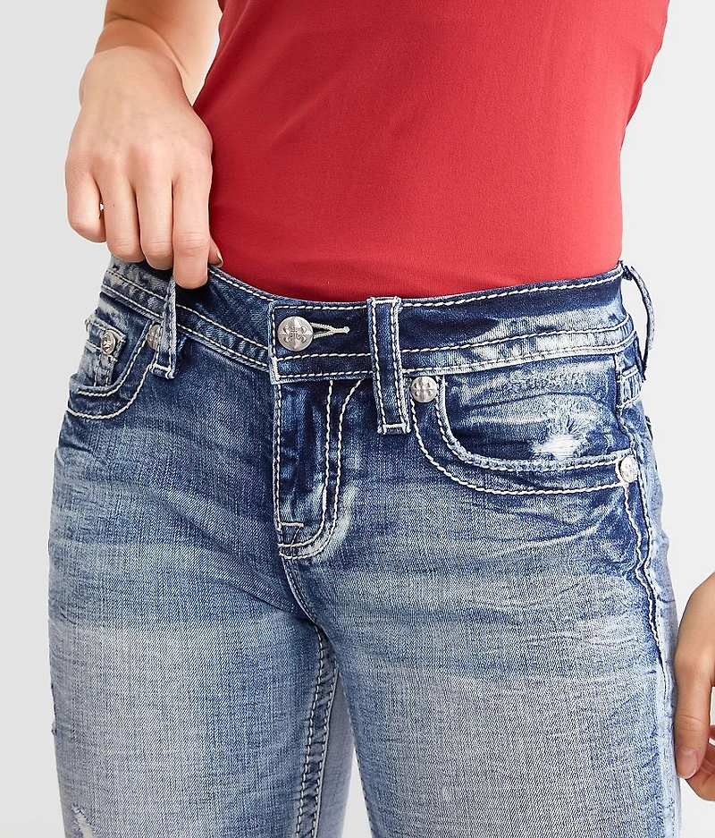 Low Rise Ankle Skinny Stretch Jean