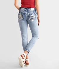 Low Rise Ankle Skinny Stretch Jean