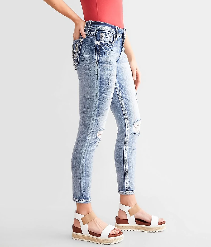 Low Rise Ankle Skinny Stretch Jean