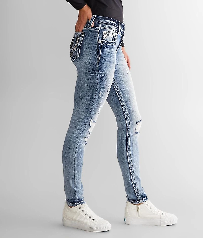 Low Rise Skinny Stretch Jean