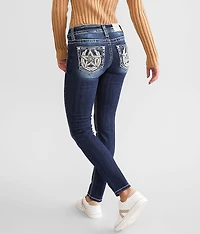 Low Rise Ankle Skinny Stretch Jean