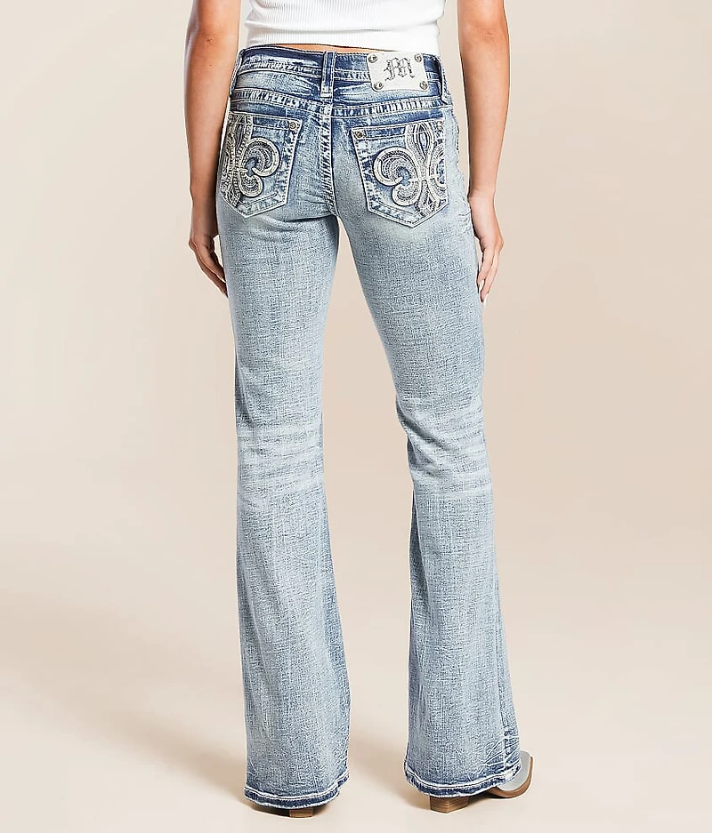 Low Rise Flare Stretch Jean