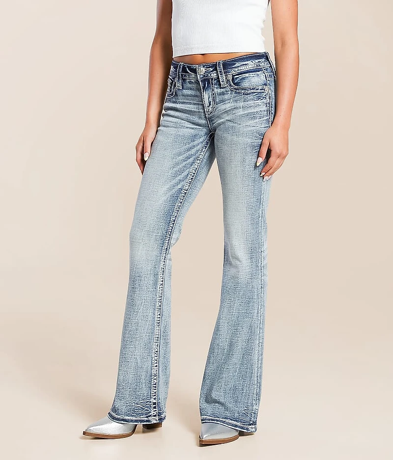 Low Rise Flare Stretch Jean