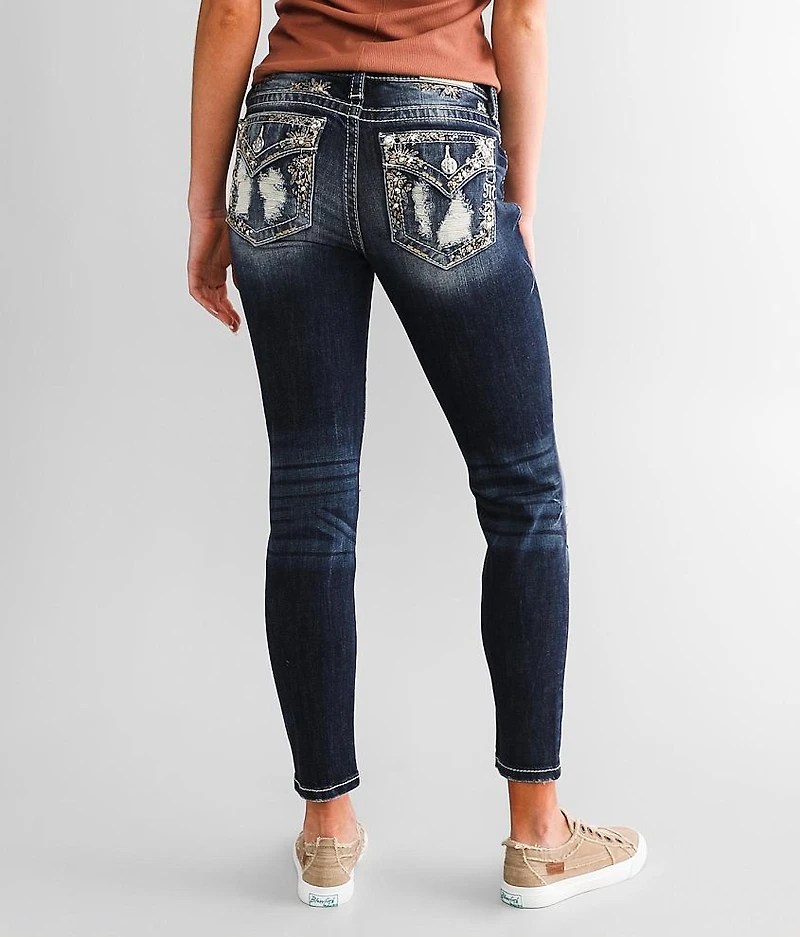 Low Rise Ankle Skinny Stretch Jean
