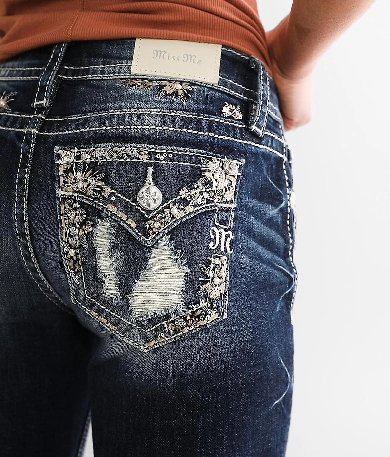 Low Rise Ankle Skinny Stretch Jean