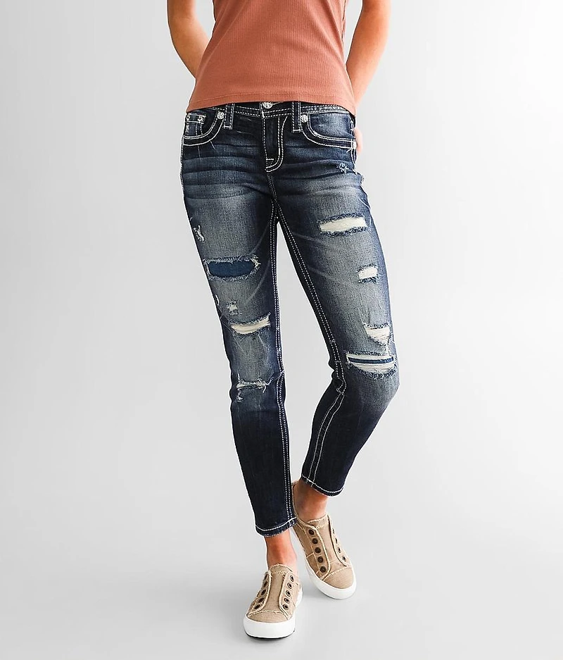 Low Rise Ankle Skinny Stretch Jean
