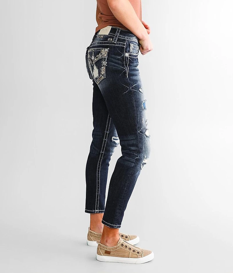 Low Rise Ankle Skinny Stretch Jean