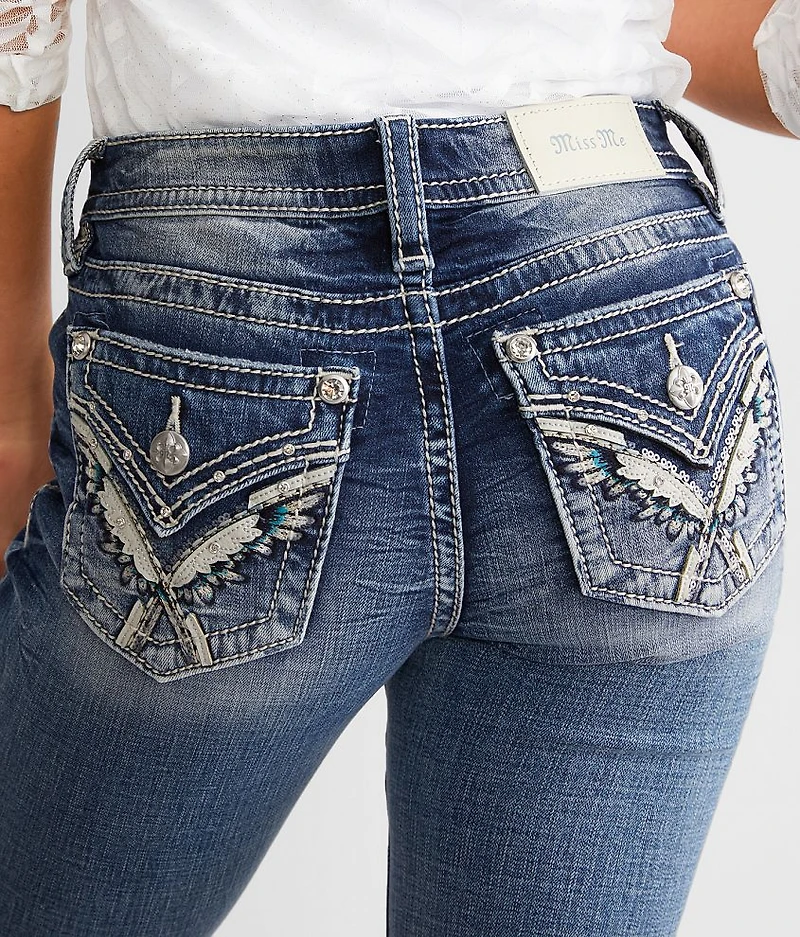 Low Rise Flare Stretch Jean