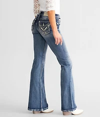 Low Rise Flare Stretch Jean