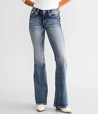 Low Rise Flare Stretch Jean
