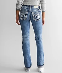 Low Rise Straight Stretch Jean