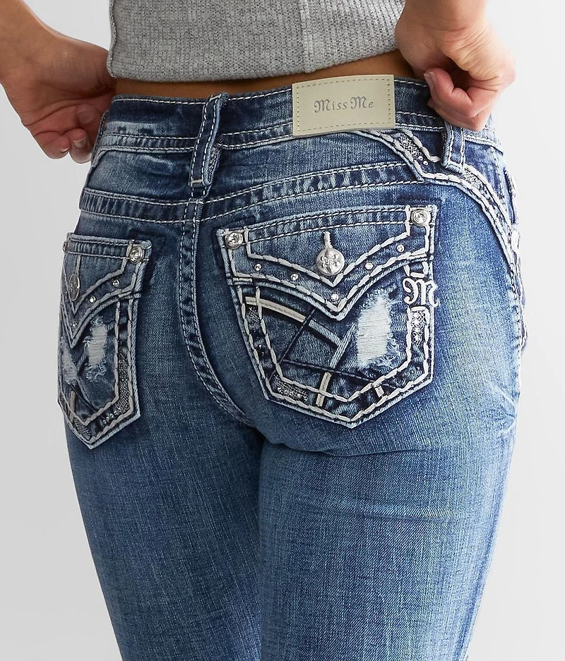 Low Rise Straight Stretch Jean