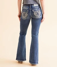 Low Rise Flare Stretch Jean