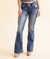 Low Rise Flare Stretch Jean
