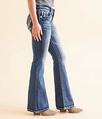 Low Rise Flare Stretch Jean