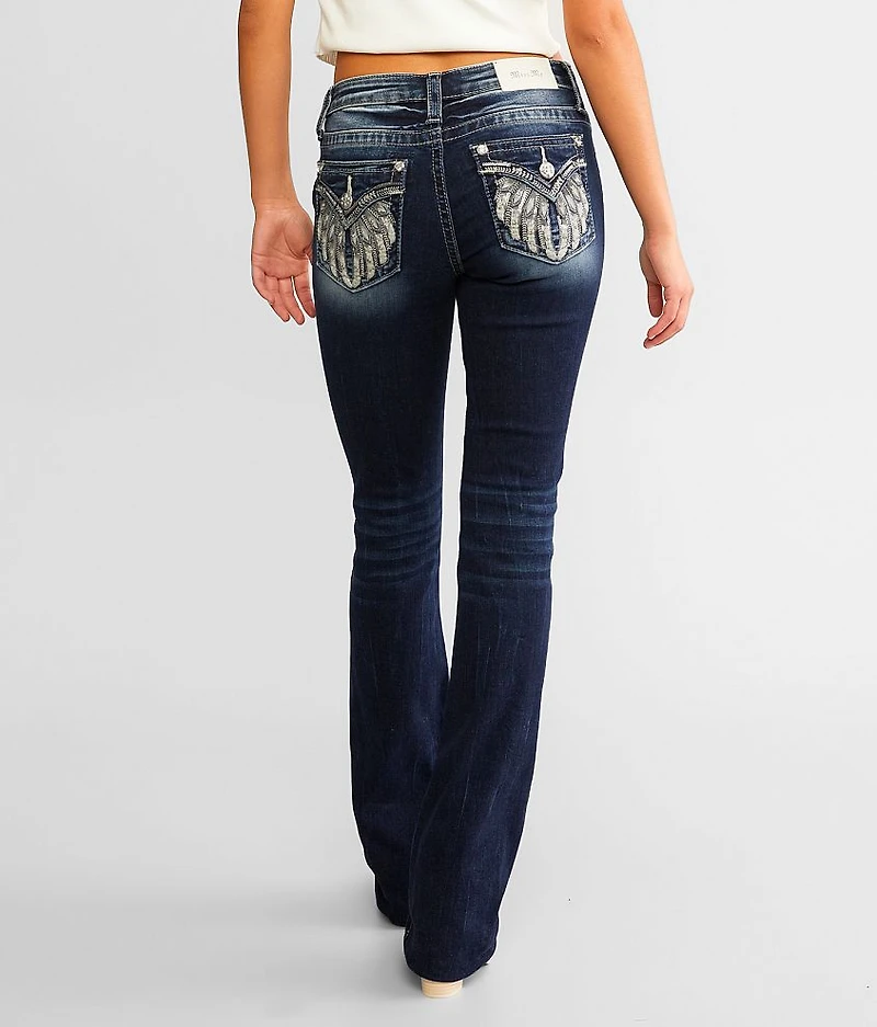 Low Rise Tailored Boot Stretch Jean