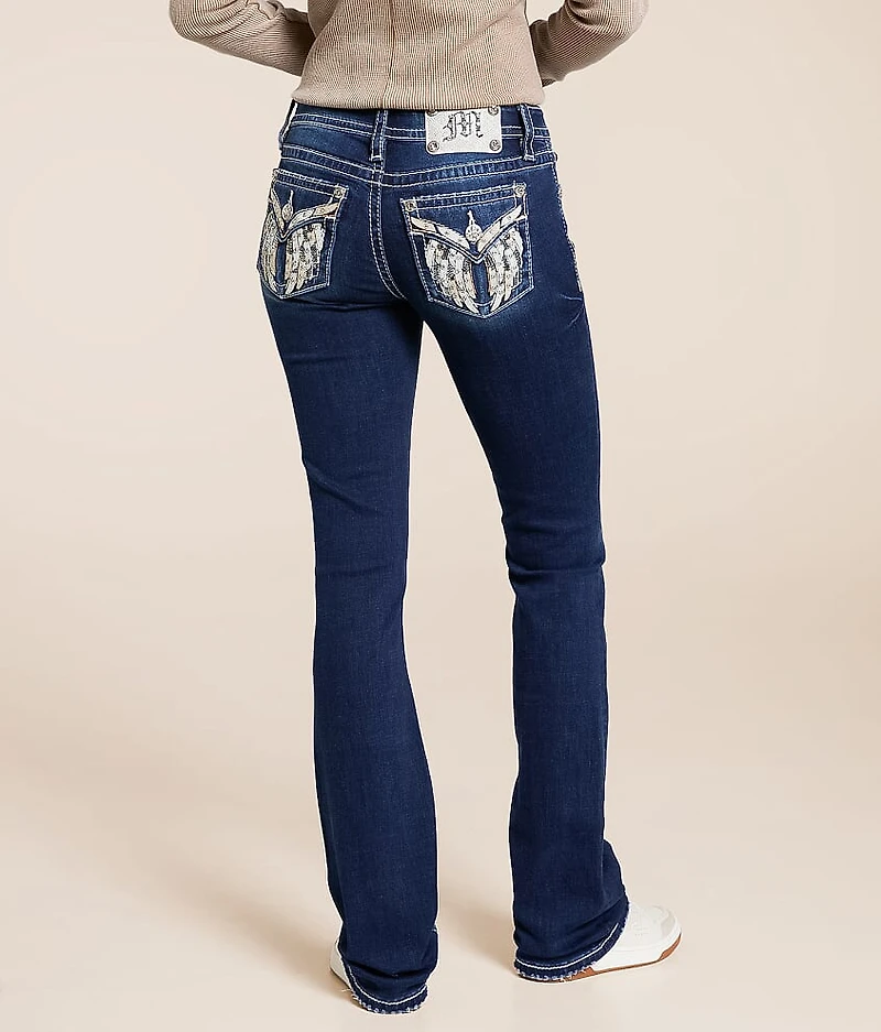 Low Rise Tailored Boot Stretch Jean