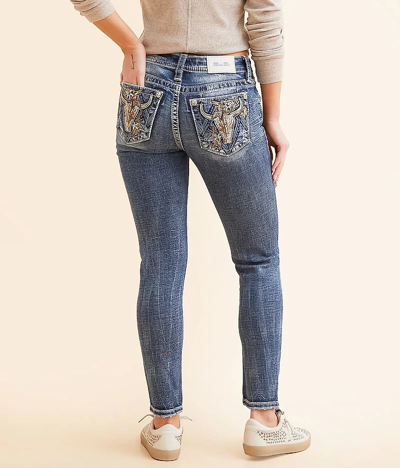 Low Rise Ankle Skinny Stretch Jean