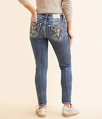 Low Rise Ankle Skinny Stretch Jean