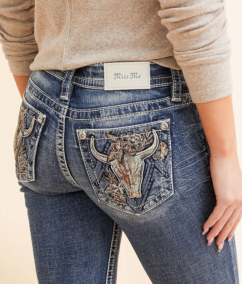 Low Rise Ankle Skinny Stretch Jean