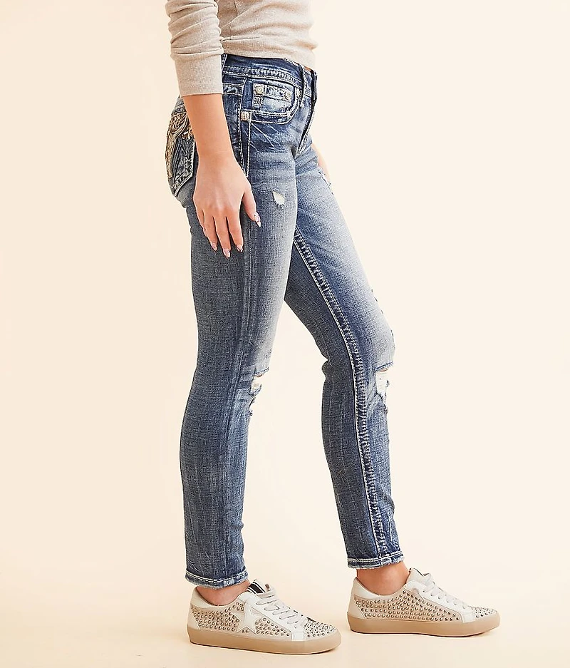 Low Rise Ankle Skinny Stretch Jean