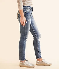 Low Rise Ankle Skinny Stretch Jean