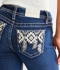 Low Rise Straight Stretch Jean