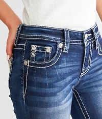 Low Rise Straight Stretch Jean
