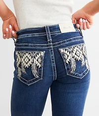Low Rise Straight Stretch Jean