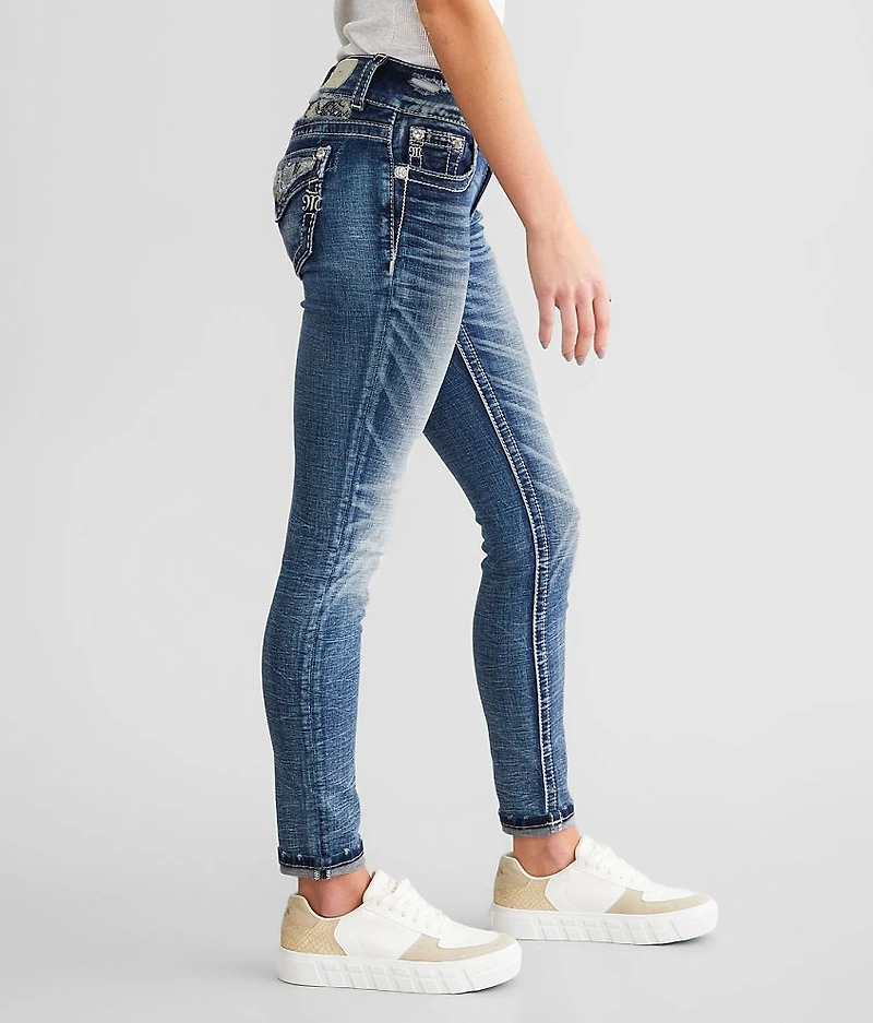 Low Rise Ankle Skinny Stretch Jean