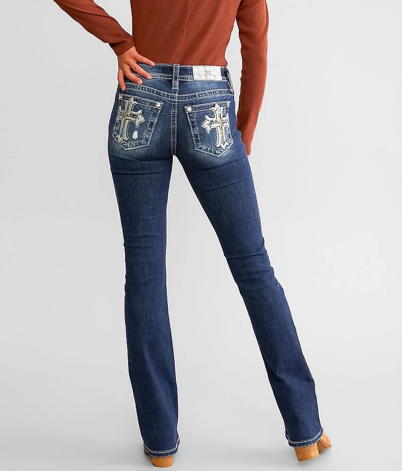 Low Rise Tailored Boot Stretch Jean