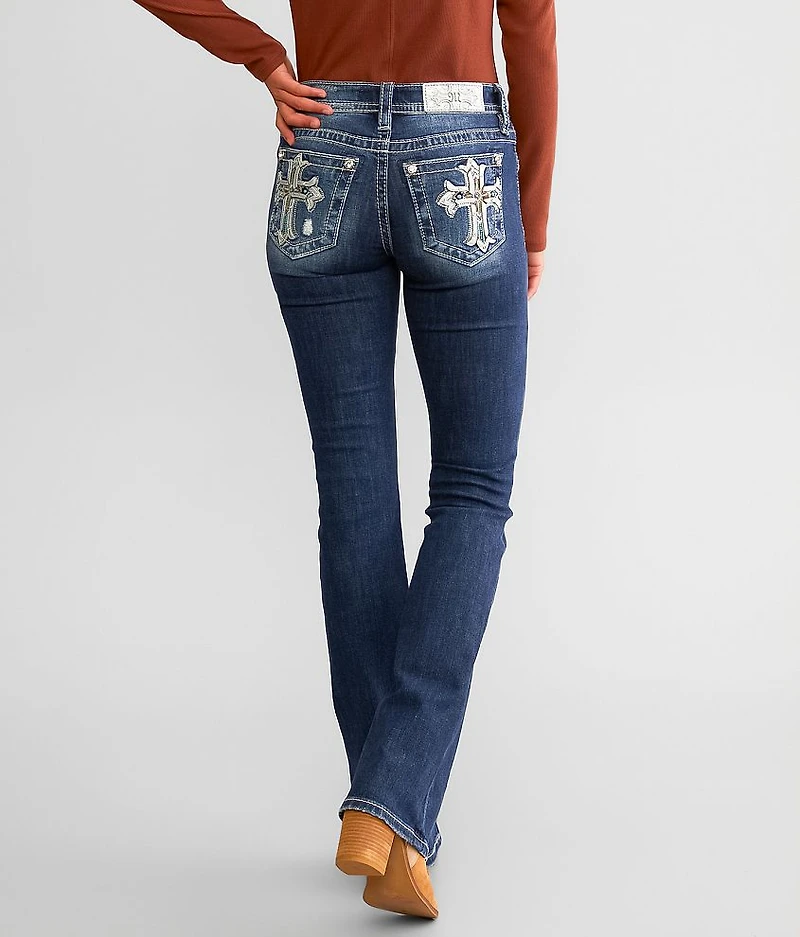 Low Rise Tailored Boot Stretch Jean