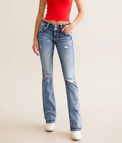 Low Rise Tailored Boot Stretch Jean
