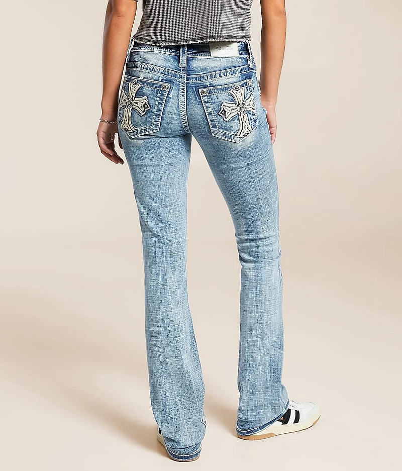 Low Rise Tailored Boot Stretch Jean