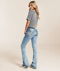 Miss Me Low Rise Tailored Boot Stretch Jean