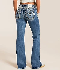 Low Rise Flare Stretch Jean