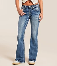 Low Rise Flare Stretch Jean