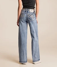 Low Rise Wide Leg Jean
