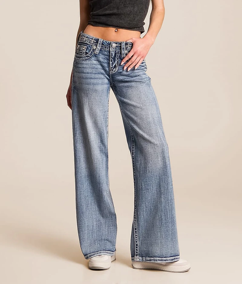 Low Rise Wide Leg Jean