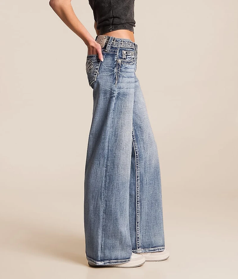 Low Rise Wide Leg Jean