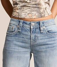 Low Rise Wide Leg Stretch Jean