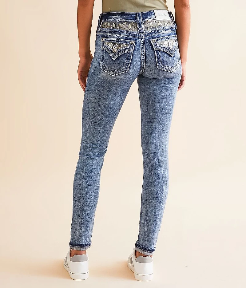 Low Rise Ankle Skinny Stretch Jean